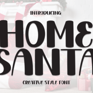 Home Santa Font