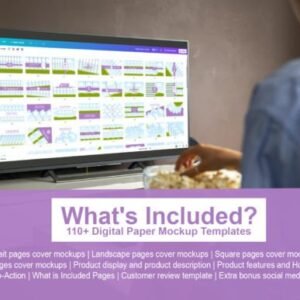 Digital paper mockup