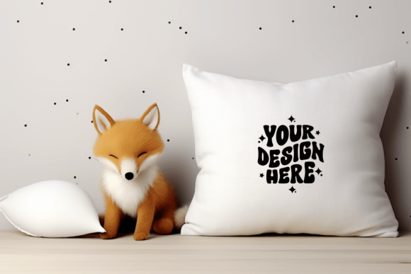Kids Pillow Mockup 2
