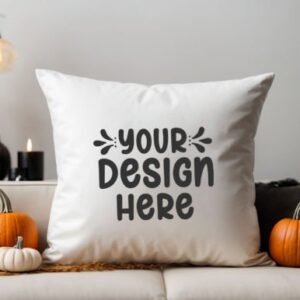 Halloween Pillow Mockup Bundle