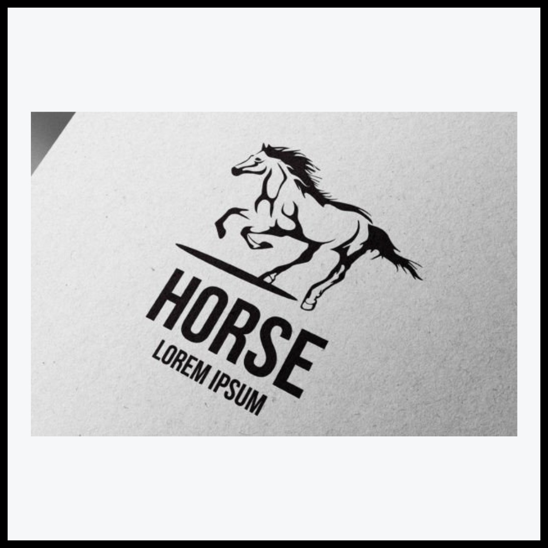Horse Club Logo Design Bundle