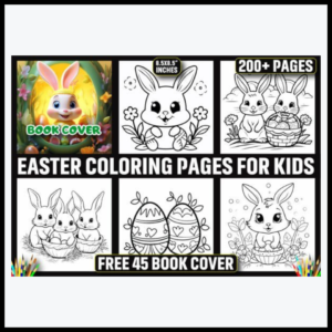 200+ Coloring Pages for Kids KDP