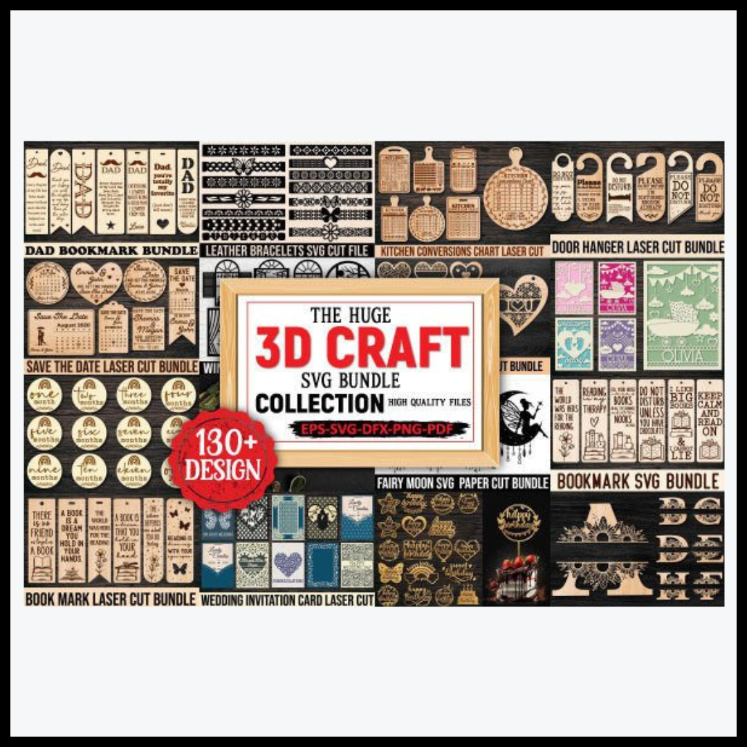 Huge Craft Laser Cut Bundle