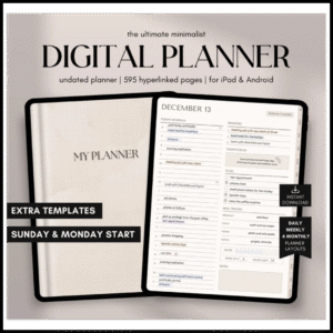 Digital Product Planner