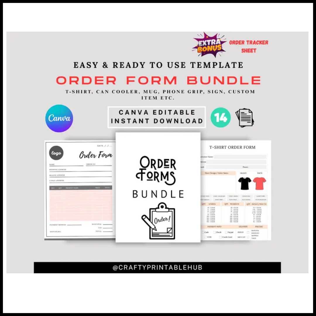 Order Forms Bundle