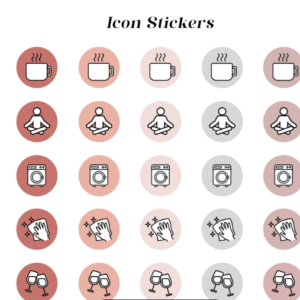 ICON-STICKER SHEET
