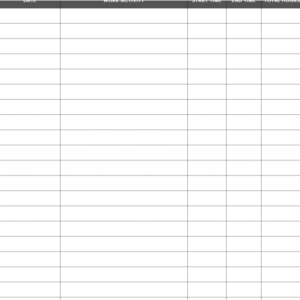 Work Time Log