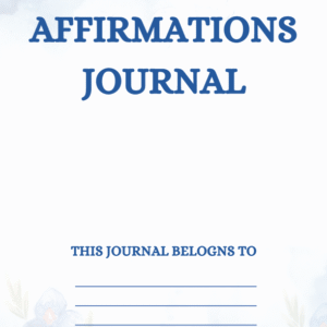 Daily Affirmations Journal