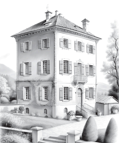 154 Old French Houses