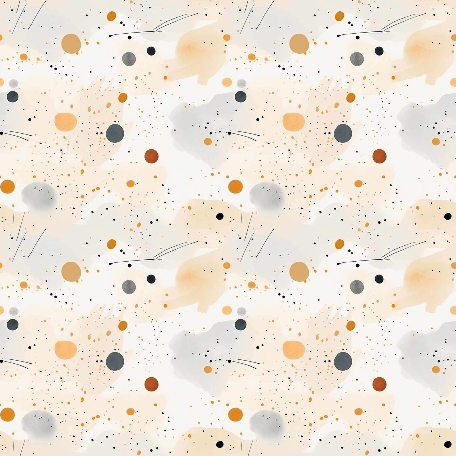 minimal abstract pattern neutral beige