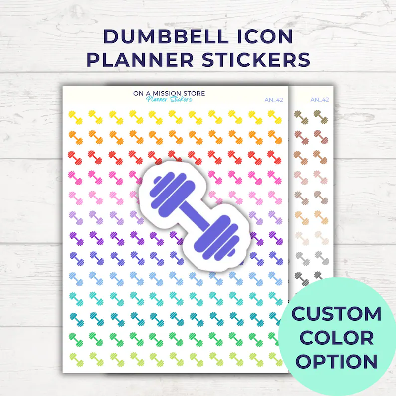 FITNESS ICONS-STICKER