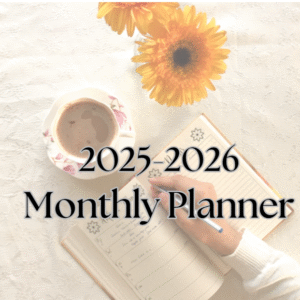 MONTHLY PLANNER