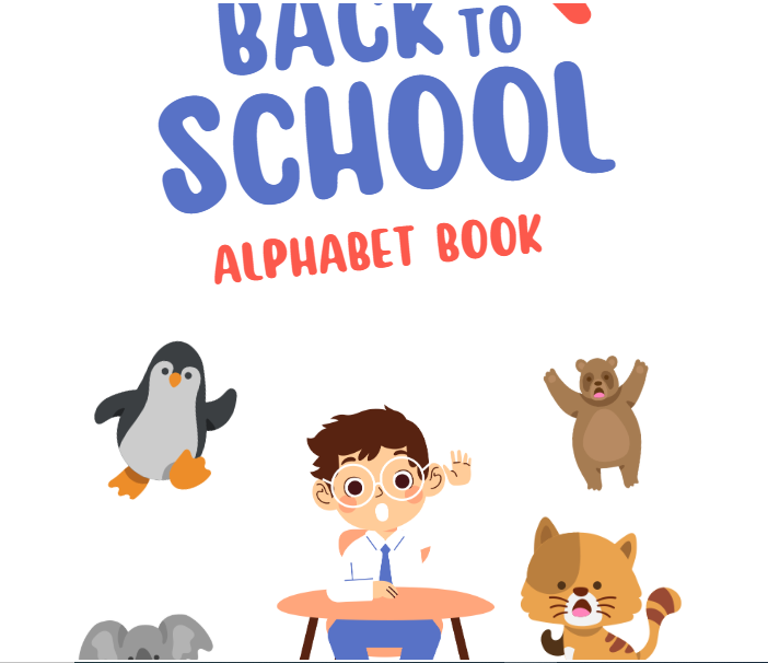 BACK SCHOOL TO ALPHABET BOOK