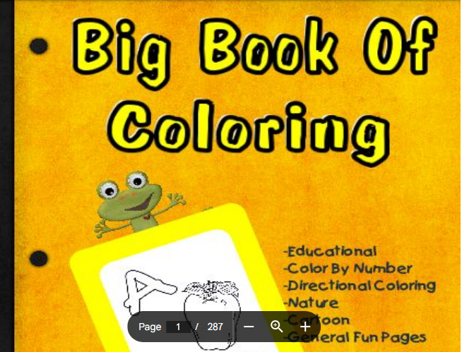 Big Book Of Coloring
