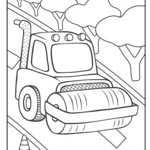Car Vehicle Kids Coloring Pages