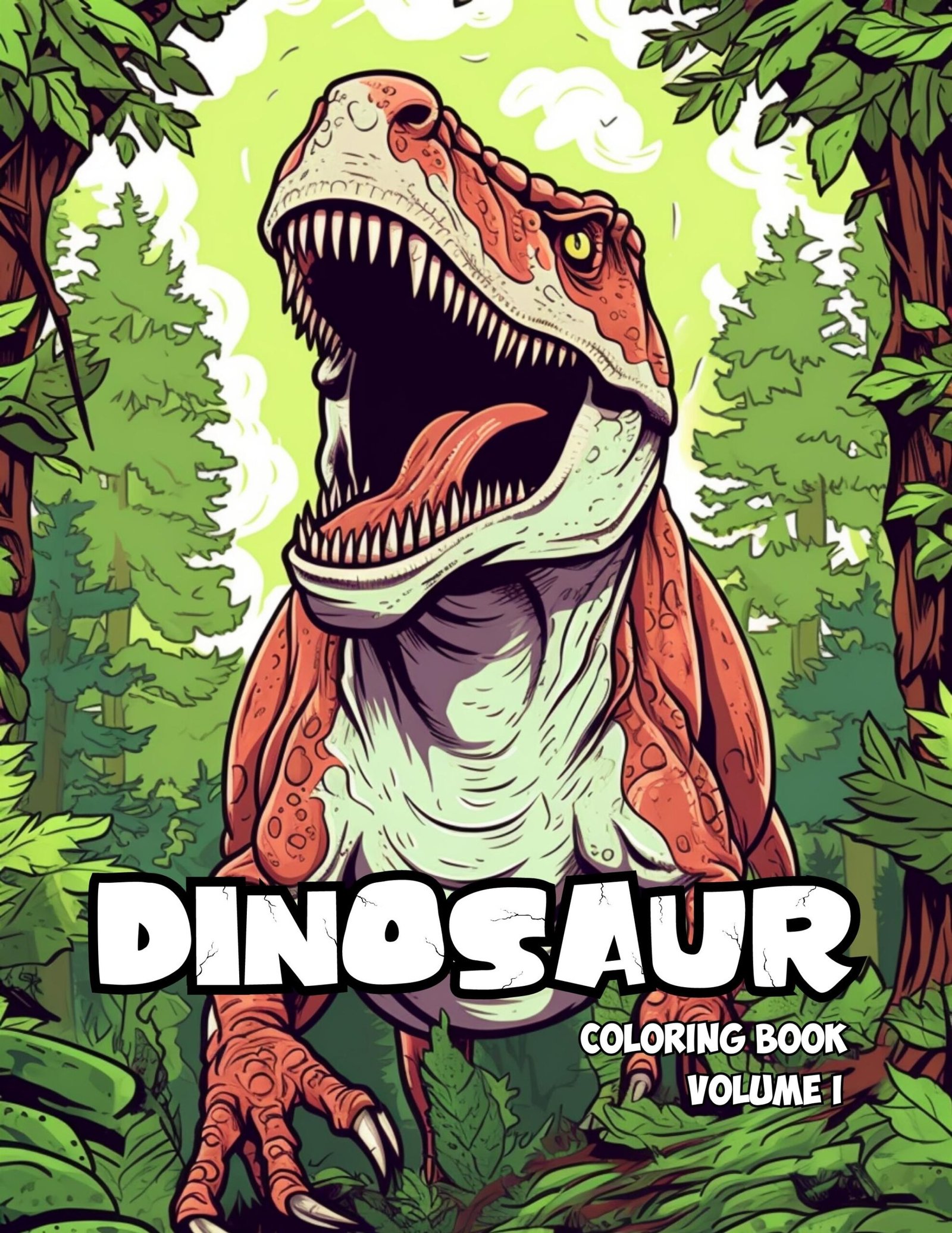 Dinosaur Coloring Book