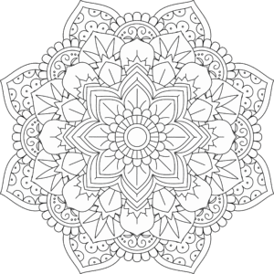 Floral Coloring Pages
