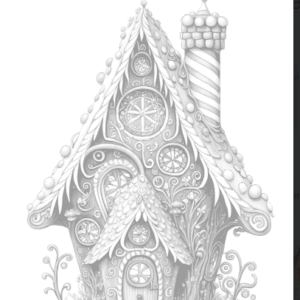 Ginger Bread Fairy Houses