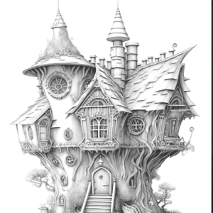 Steampunk Fairy House