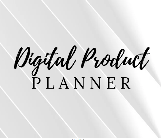 Digital Product Planner