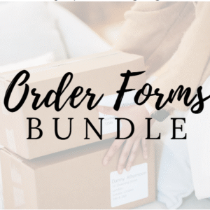 Order Forms Bundle
