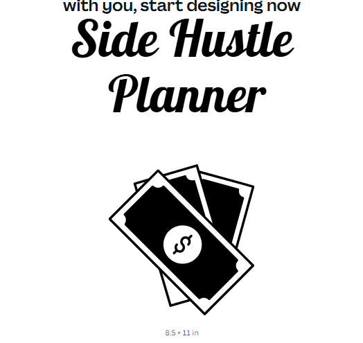 Side Hustle Planner
