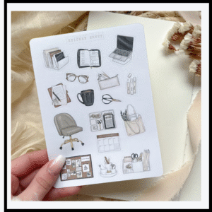 Planner Girl Sticker Sheet 2