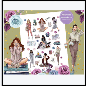 Planner Girl Sticker Sheet 5