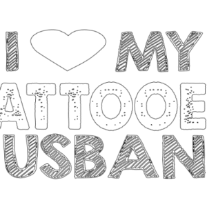 i love my tattoed husband