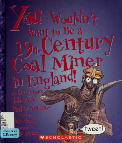 You wouldn't want to be a coal miner