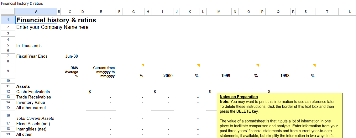 FINANCIAL HISTORY RATIOS.XLT