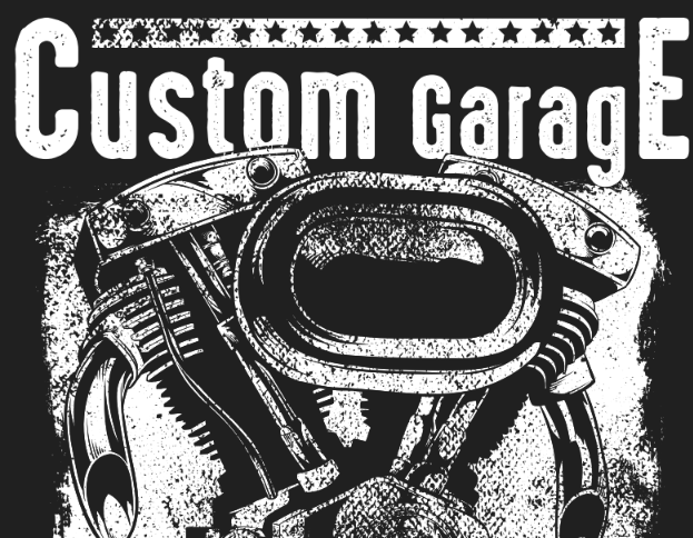 Custom Motorcycle Garage