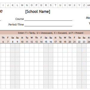 class attendance monthly.xlsx