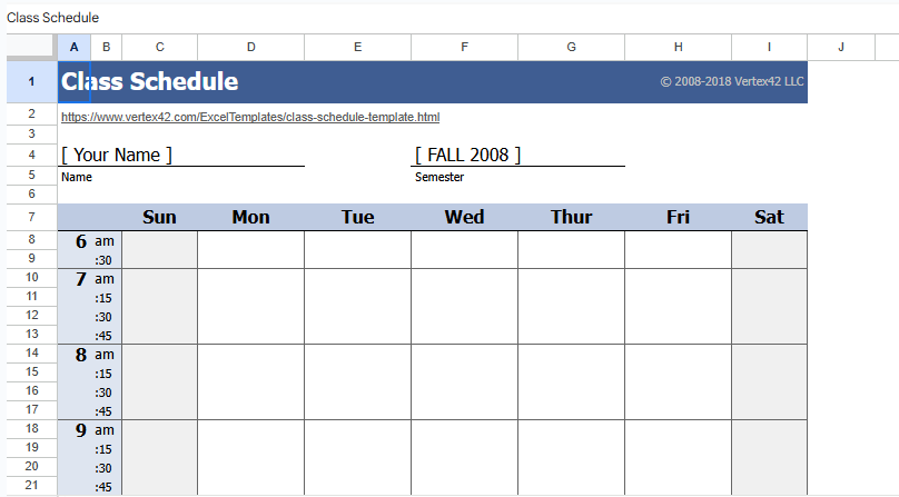 class schedule template.xlsx