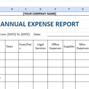 Annual Expense Report.xlsx