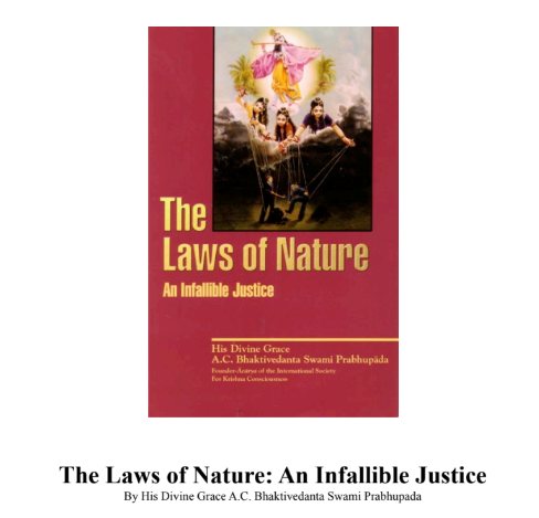 The laws of nature