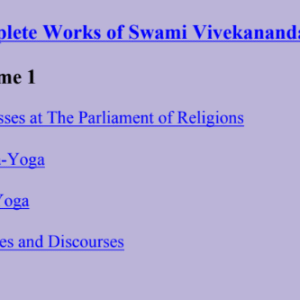 SWAMI VIVEKANANDA COMPLETE WORKS