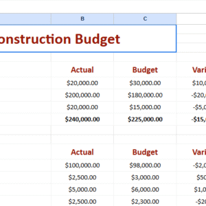 Home Construction Budget Template.xlsx
