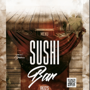 Sushi Bar Menu