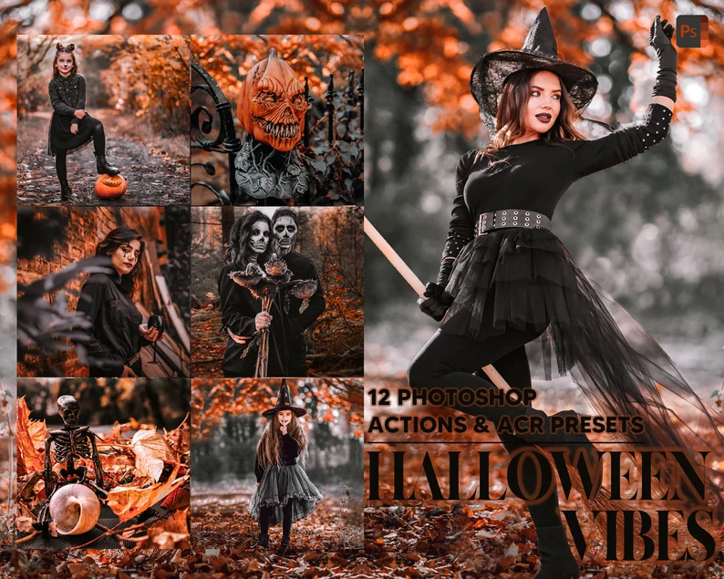 Halloween Photoshop Action Collection