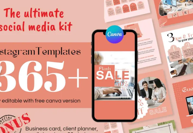 365 Social Media Templates