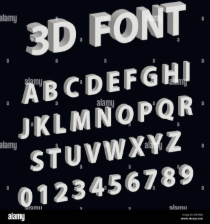 3D FONT STYLES