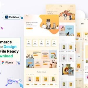 Pet E-commerce Website Figma Design