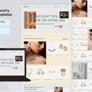 Shopify Jewelry E-commerce Website