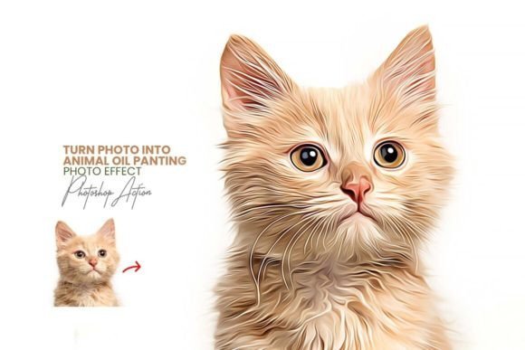 Turn Photo into Animal Oil Panting