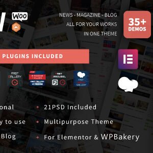 elements flow news magazine and blog wordpress