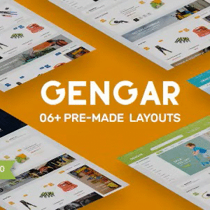 elements gengar responsive magento theme