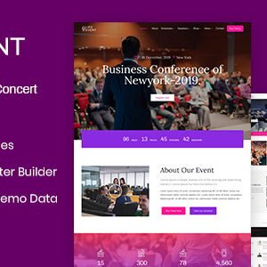 elements lifevent conference event wordpress theme