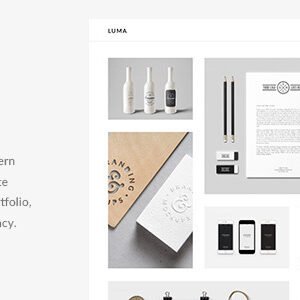 elements luma creative muse template