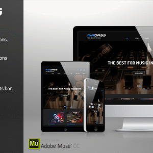 elements madass music industry muse template